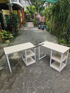 Meja kantor rangka besi
