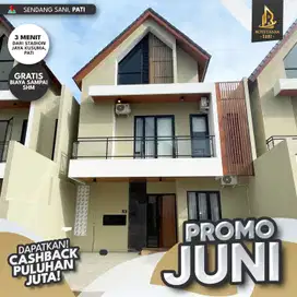 Rumah Eksklusif dengan Desain Elegan Dekat RS Mitra Bangsa Pati