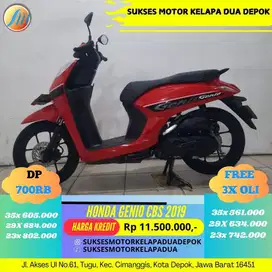 HONDA GENIO CBS 2019 CASH/KREDIT GRATIS KIRIM JABODETABEK