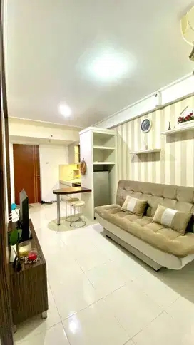 DISEWAKAN APARTEMEN PUNCAK KERTAJAYA TOWER A LANTAI 17 FULL FURNISHED