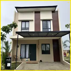 Rumah Cantik 2LT Bebas Banjir Depan Bandara hanya 700 Jutaan Siap Huni