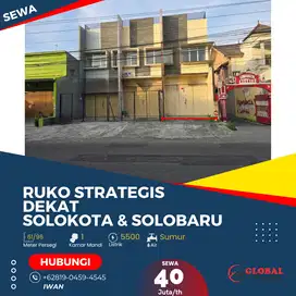Ruko Strategis Dekat Solo Kota Dan Solo Baru
