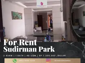 Disewakan Apartement Sudirman Park 2 Bedroom Furnished High Floor