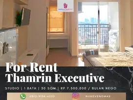 Disewakan Apartemen Thamrin Executive Type Studio Lantai Rendah