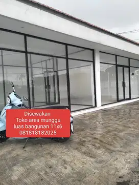 Disewakan toko area Canggu strategis