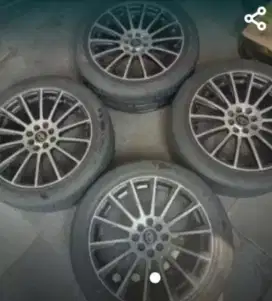 4 velg ban tebel 215/50/17.xenia avanza. Livina. Carry.
