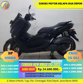 YAMAHA NEW NMAX 155 2022 CASH/KREDIT DP MURAH ANGSURAN RINGAN