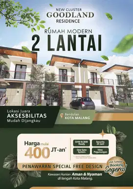 Hunian strategis, dekat kampus & fasilitas publik