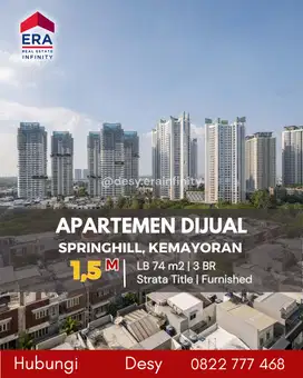 Dijual Unit Apartemen Spring Hill Kemayoran