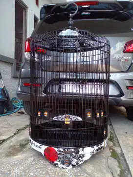 Sangkar burung murai hairbrush