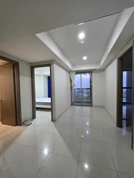 Disewakan Apartemen Gold Coast PIK 2BR, 62m2, Semi Furnish, Sea View