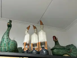 Pajangan patung hewan antik