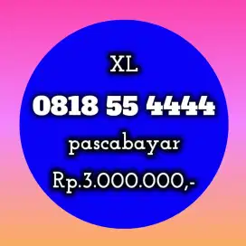 nomor cantik koleksi XL 55 4444