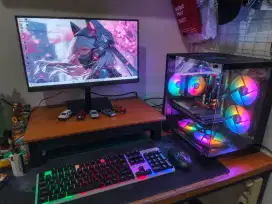 PC Rakitan i5 Gen 6th Fullset BARU ccok utk game, desain edit & render