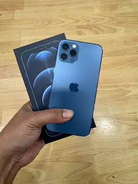 Iphone 12 Pro 128GB Blue LLA all operator bisa semua kartu mulus