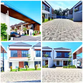 Ready rumah baru 2 lantai di perumahan condongcatur strategis