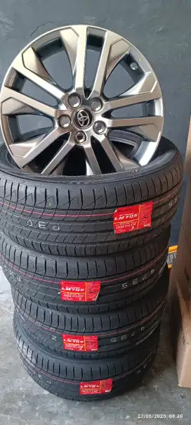 Velg original Zenix R18 +ban baru