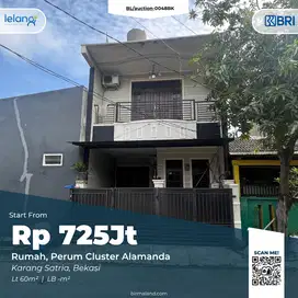 Rumah Dijual, Cluster Alamanda, Karang Satria, Tambun Utara, Bekasi
