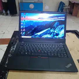 Laporan Lenovo Thinkpad T480 core i5 gen 8 Ram 8 GB SSD 256GB