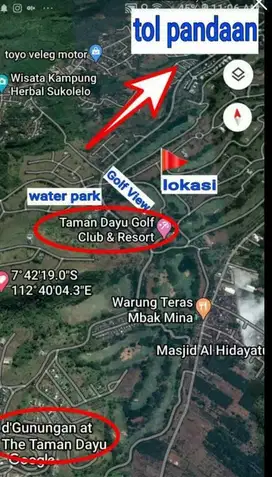 Tanah SIAP BANGUN Lokasi ASRI The Taman Dayu Senja Sentosa Lestari