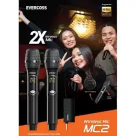 LUNA x EVERCOSS MIC WIRELESS mic 1 ORIGINAL