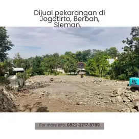 Dijual pekarangan di Jogotirto, Berbah, Sleman.