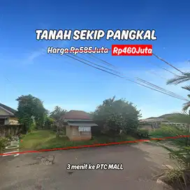Tanah di Sekip Pangkal Palembang 5 menit ke PTC Mall