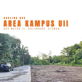 Ideal Dibangun Kos, Area Kampus UII Jogja, SHM : 211 m2
