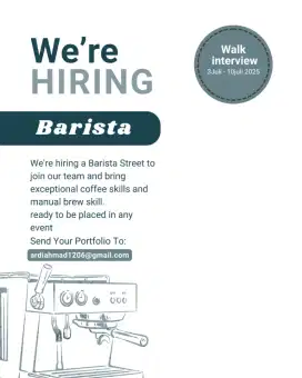 Barista Street coffe