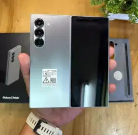 Samsung Z Fold 6 5G 12/256GB Silver Shadow Garansi resmi SEIN