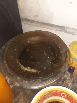 Piring kaca makanan