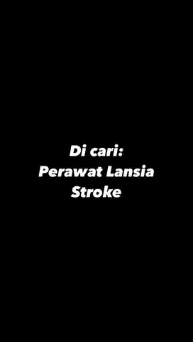 Di cari perawat lansia stroke non alat