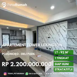 Apartment full furnish podomoro tower lexington mall delipark
