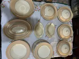 Dinner set victorian england 51 pcs