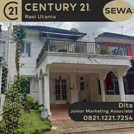 DISEWAKAN RUMAH 2 LANTAI DI DALAM CLUSTER KOTA WISATA CIBUBUR