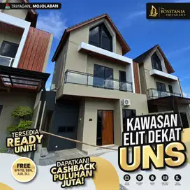 Rumah Siap Huni Dekat dengan RS Moewardi dan UNS Solo