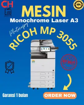Ricoh MP 3055 – Mesin Fotocopy Multifungsi Cepat,Hemat & Tahan lama