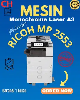 Ricoh MP 2553 – Mesin Fotocopy Multifungsi  Hemat & Cocok untuk kantor
