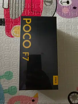 Poco F7 12/512 warna silver limited edition BARU SEGEL
