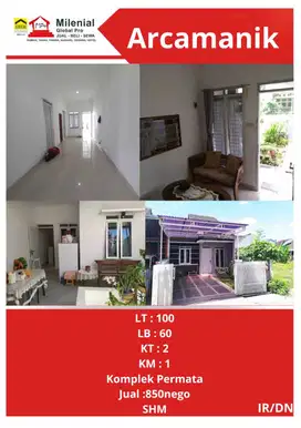 DIJUAL RUMAH DI ARCAMANIK -komplek permata-BANDUNG   &gt;&gt;IR