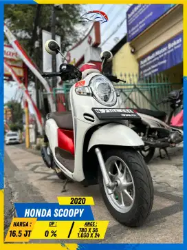 HONDA SCOOPY 2020 MESIN AMAN MASZEHH HIKMAH MOTOR KEPUH