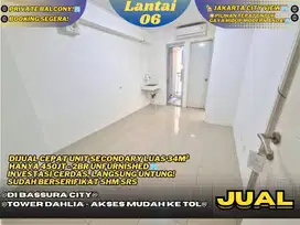 Investasi Cerdas Jual 2BR UNFURNISHED Di Bassura City Langsung Untung!