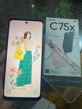 Hp Realme C75x - Baru 1 bulan pemakaian - 8gb