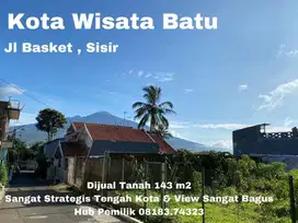 Dijual Tanah Sangat  Strategis di Tengah Kota Batu