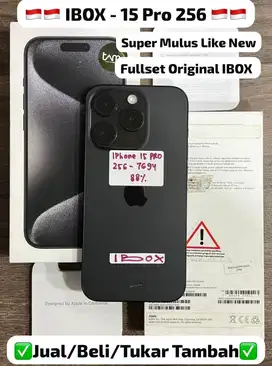 iphone 15 pro 256gb second ibox