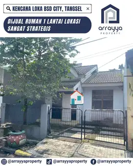 DIJUAL RUMAH STANDAR 1 LANTAI DI KENCANA LOKA BSD 'DMB11