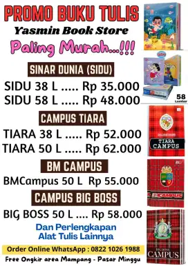 Buku Tulis Sinar Dunia