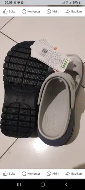 Crocs size 35 36 kondisi baru
