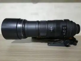 Lensa Sigma 150-500 mm for Nikon kondisi oke