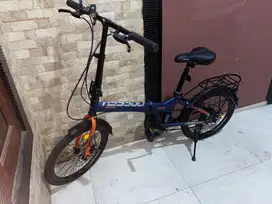 Sepeda Lipat Oddesy (pemakaian baru +- 1 bulan)